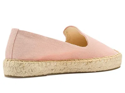 Soludos Smoking Platform Espadrille In Pink