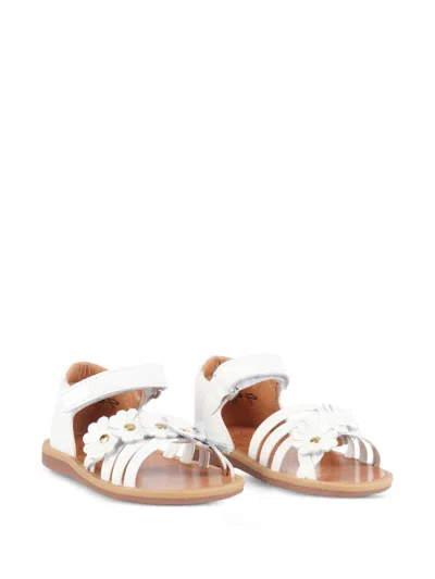 Pom D'api Poppy Multi Flo In White