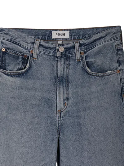 Agolde Low Curve Jeans In Blue