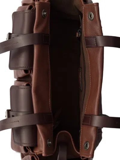 Prada Route Medium Leather Tote Bag In Pattern