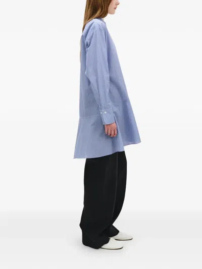 Bite Studios Striped Mini Dress In Multi