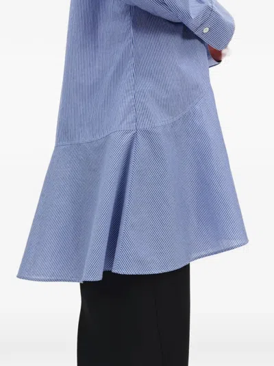 Bite Studios Striped Mini Dress In Multi