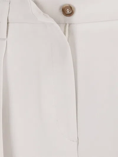 Filippa K Tailored Trousers Belt Loops Pleats And Pockets In Gray