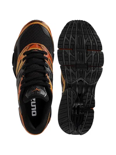 Mizuno Mesh Trainers With Structured Sole In Multi