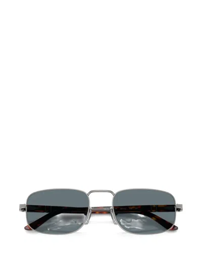Persol Rectangle-frame Sunglasses In Gray