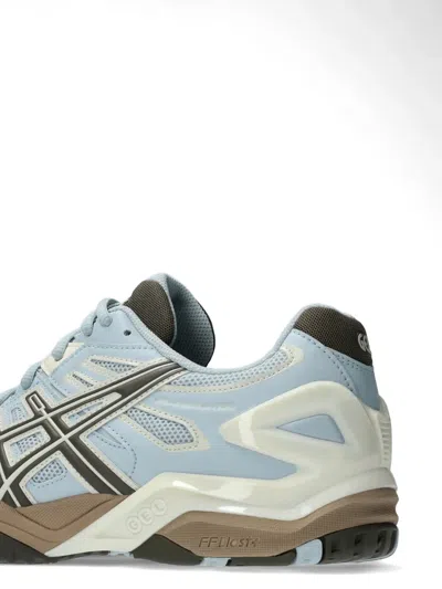 Asics Mesh-panelled Structured Sneakers In Blue