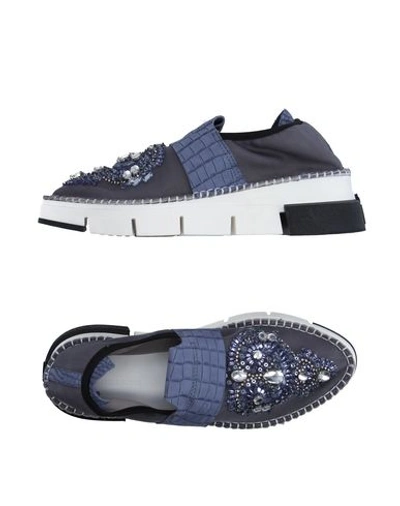 Cinzia Araia Sneakers In Slate Blue