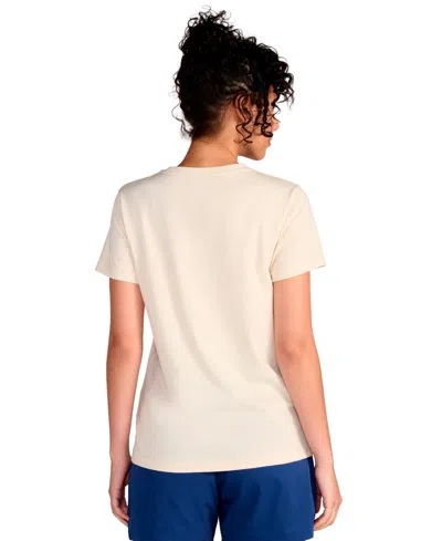 Puma Women's Script Graphic T-shirt In White