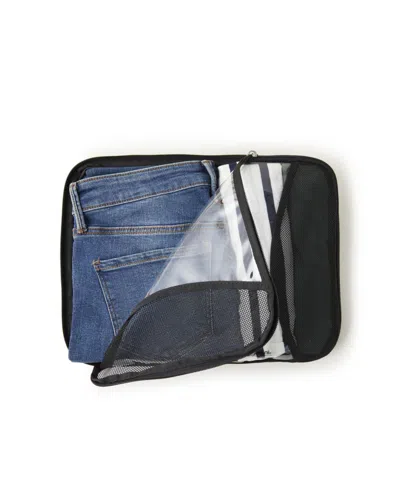 Baggallini Compression Cube 3-piece Set In Black