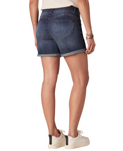Democracy 5" Destructed "ab" Solution Rolled Cuff Short In Multi