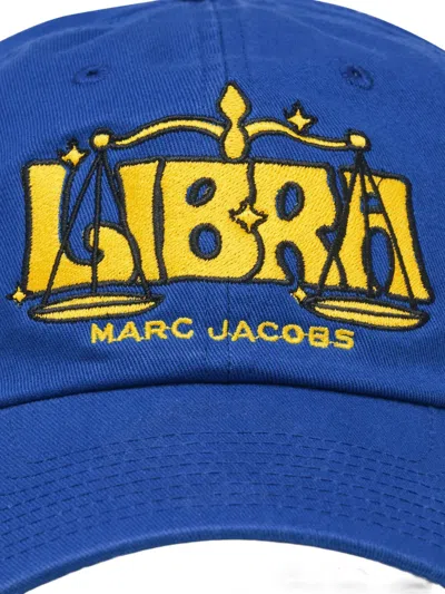Marc Jacobs The Zodic Libra Baseball Cap In Blue