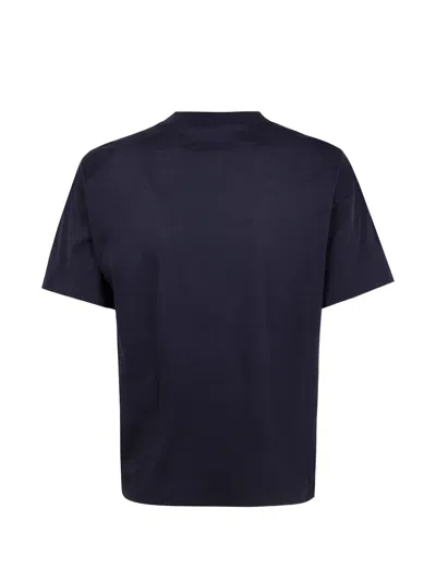 Essentials Logo-detail T-shirt In Blue