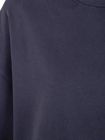 Essentials Logo-patch T-shirt In Blue