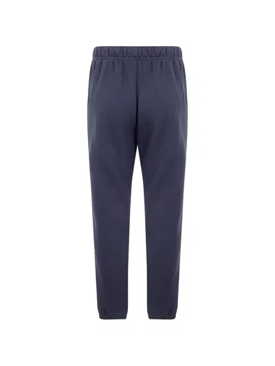Essentials Logo-detail Track Pants In Blue