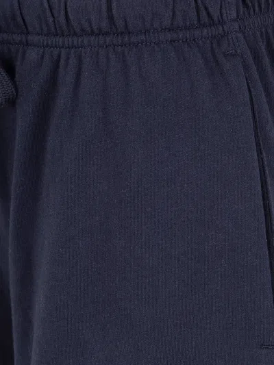Essentials Drawstring-fastening Shorts In Blue