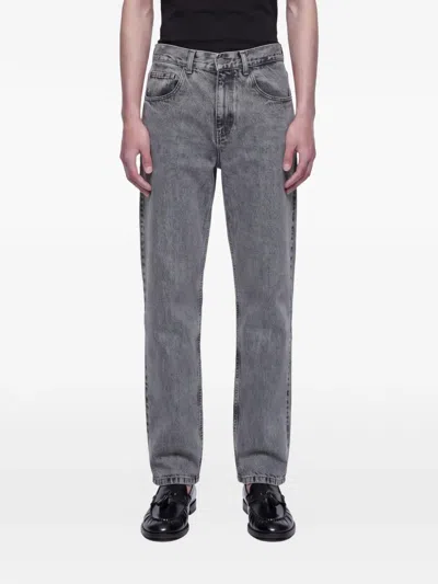 Second / Layer Big Papi Stonewashed Jeans In Multi