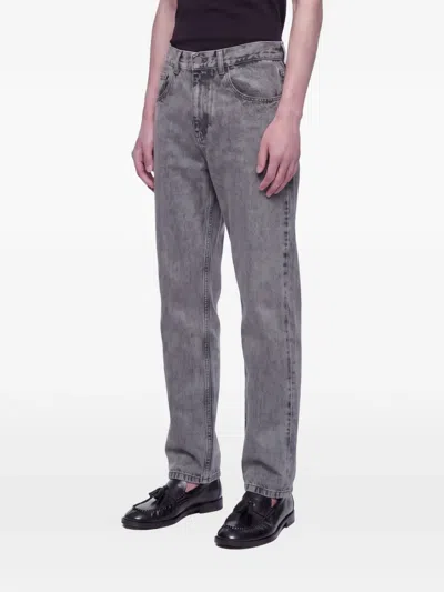 Second / Layer Big Papi Stonewashed Jeans In Multi