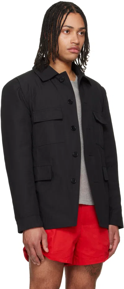 Lii Black Military Jacket In Black