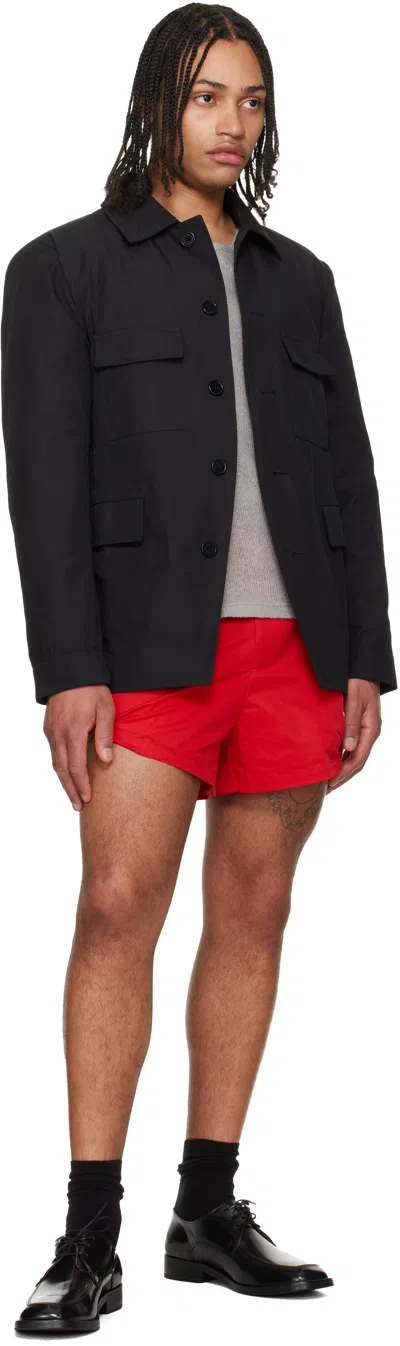 Lii Black Military Jacket In Black