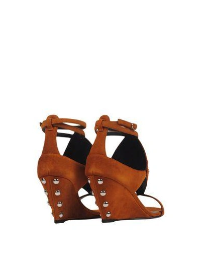 Shop Giuseppe Zanotti Sandals In Brown