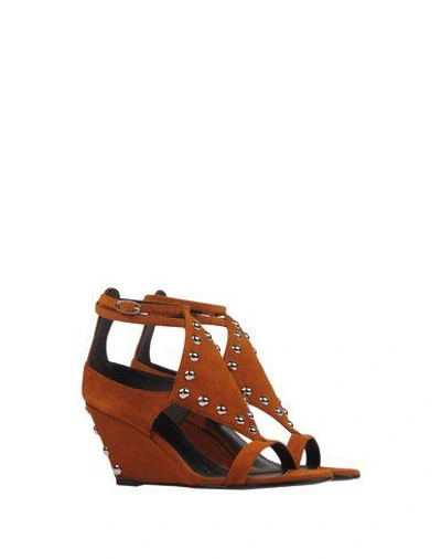 Shop Giuseppe Zanotti Sandals In Brown