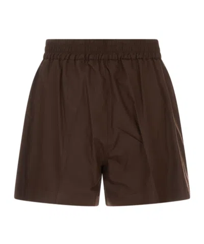 P.a.r.o.s.h . Drawstring Shorts In Brown