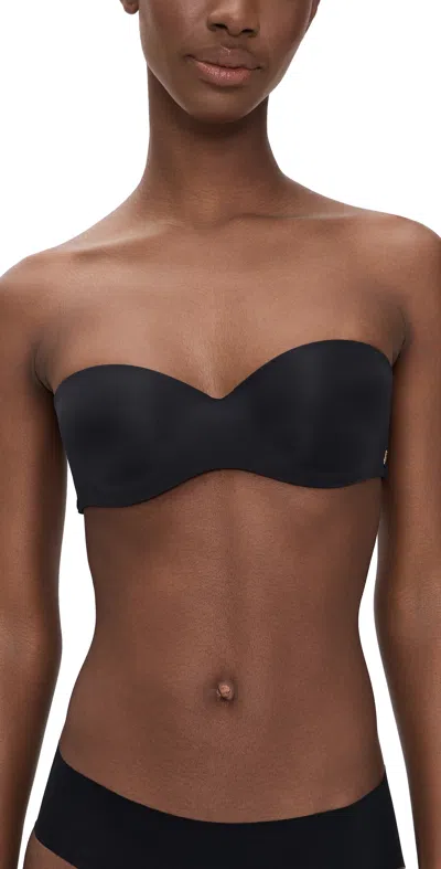 Cosabella Evolution Strapless Bra Black In Black