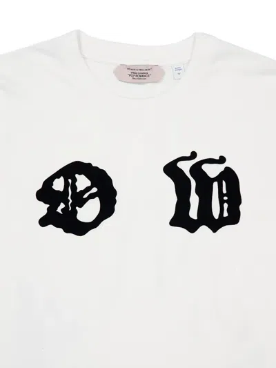 Off-white Arrows-print Logo-patch T-shirt In Multi
