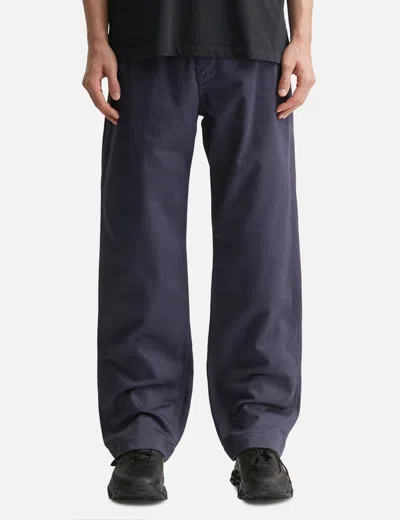 Vowels Work Pants In Blue