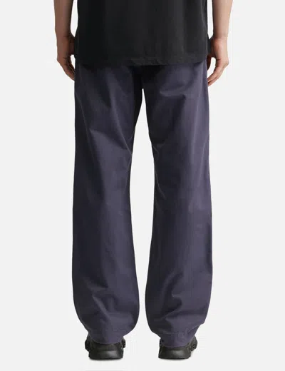 Vowels Work Pants In Blue