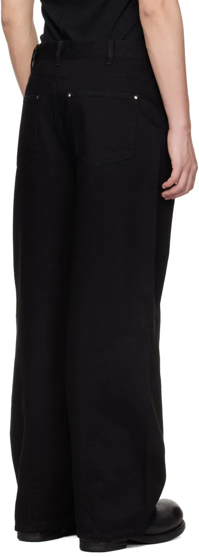 Heliot Emil Basalt Belt Loop Jeans In Black