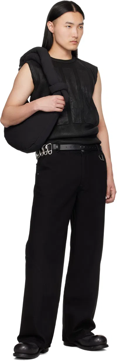 Heliot Emil Basalt Belt Loop Jeans In Black