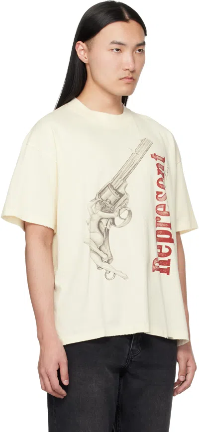 Represent Loaded With Love Crew Neck T-shirt In White