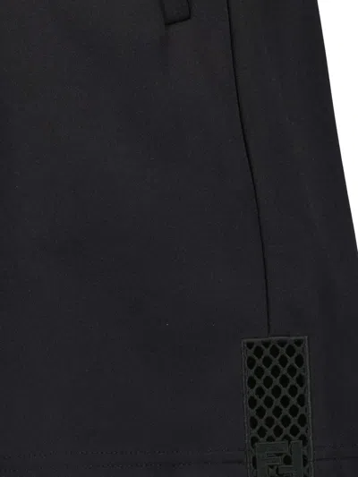Fendi 코튼 쇼츠 In Black