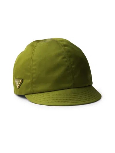 Prada Re-nylon Cap In Red