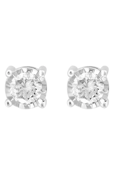Effy Diamond Stud Earrings In Red