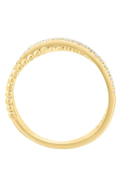 Effy Diamond Crossover Ring In Red