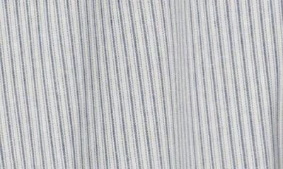 Max Studio Stripe Pull-on Wide Leg Pants In Gray