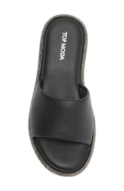 Top Moda Memphis Slide Sandal In Multi