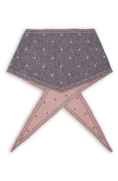 Saachi Triangle Scarf In Purple