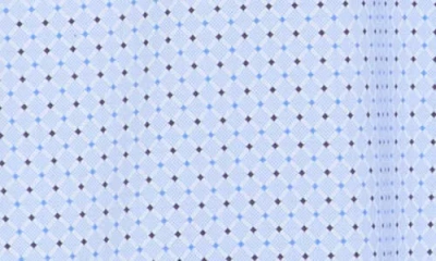 Bugatchi Micro Dot Print Stretch Cotton Short Sleeve Button-up Shirt In Multi
