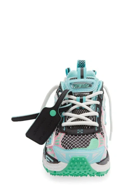 Off-white Multicolor Polyester Athletic Sneakers In Multi