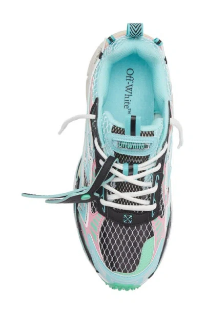 Off-white Multicolor Polyester Athletic Sneakers In Multi