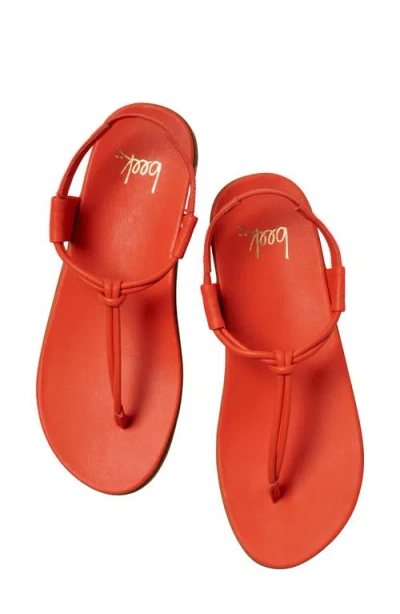 Beek Mango Ankle Strap Sandal In Red