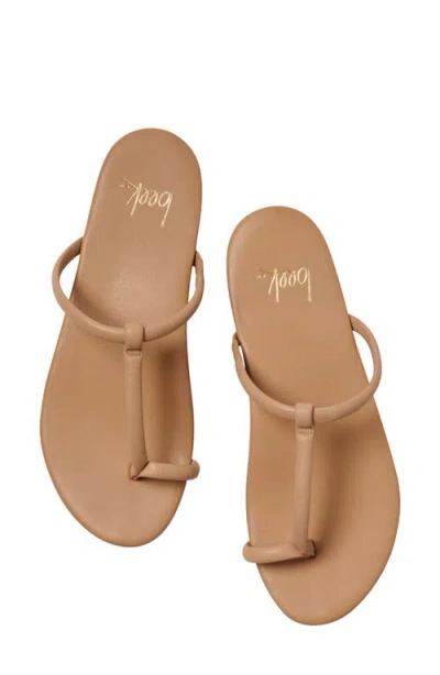 Beek Teebird Slide Sandal In Brown