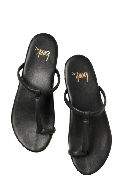 Beek Teebird Slide Sandal In Black