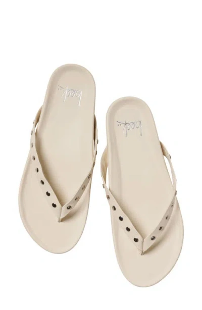 Beek Tringa Thong Sandals In Neutral