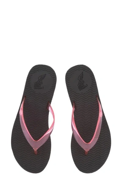 Ancient Greek Sandals Etheria Platform Wedge Flip Flop In Multi