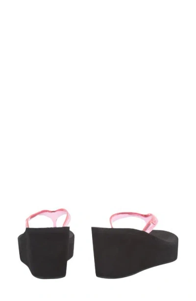 Ancient Greek Sandals Etheria Platform Wedge Flip Flop In Multi