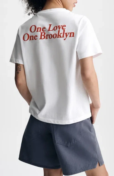 Brooklyn Industries Graphic T-shirt In White